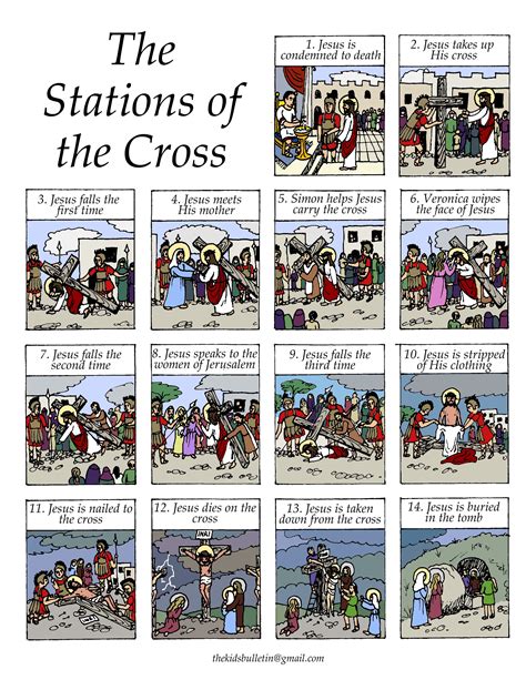 Free Printable Stations Of The Cross Catholic